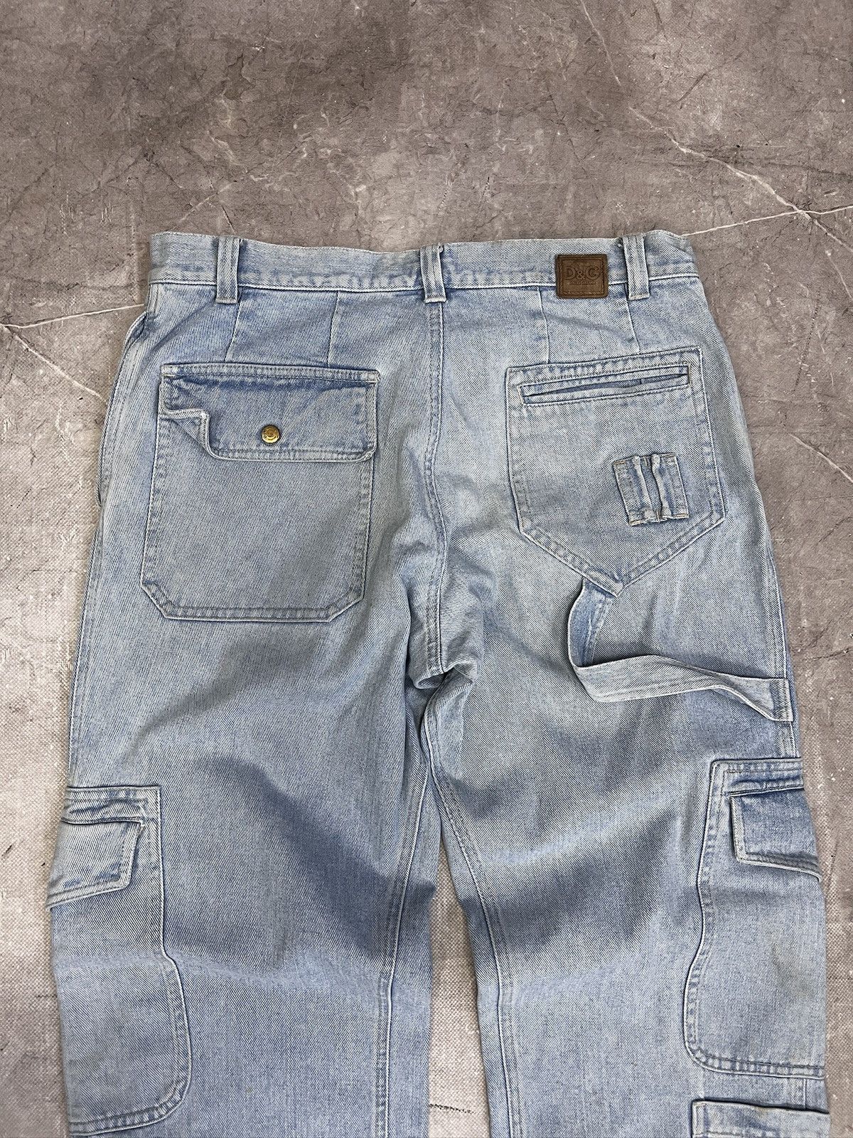 Dolce & Gabbana Dolce Gabbana archive FW08 streetwear cargo jeans y2k Size US 34 / EU 50 - 12 Thumbnail