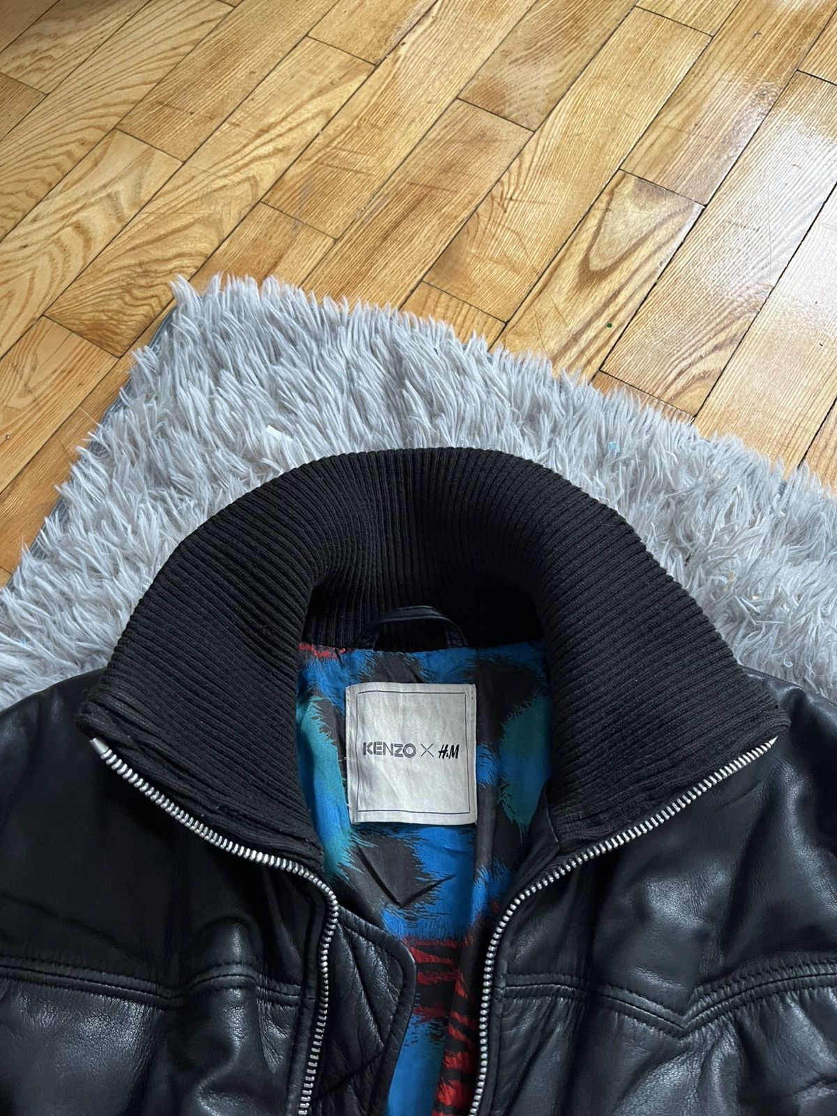 H&M × Kenzo Kenzo x H&M leather jacket M size Size US M / EU 48-50 / 2 - 3 Thumbnail