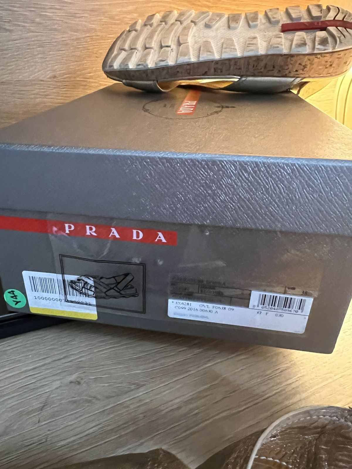 Prada Prada sandals gold shoes Size US 10.5 / IT 40.5 - 6 Thumbnail
