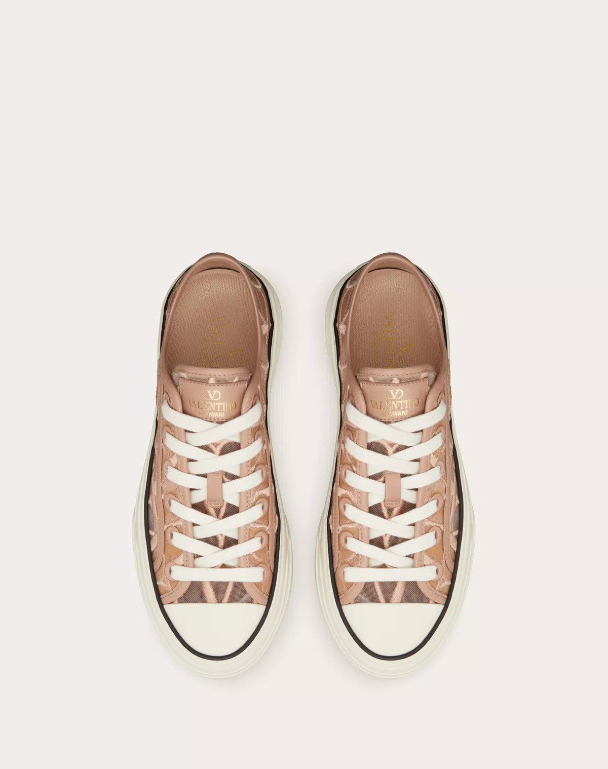 Valentino o1s1wg110426 Low-Top Sneakers in Sand Size US 9.5 / IT 39.5 - 4 Thumbnail