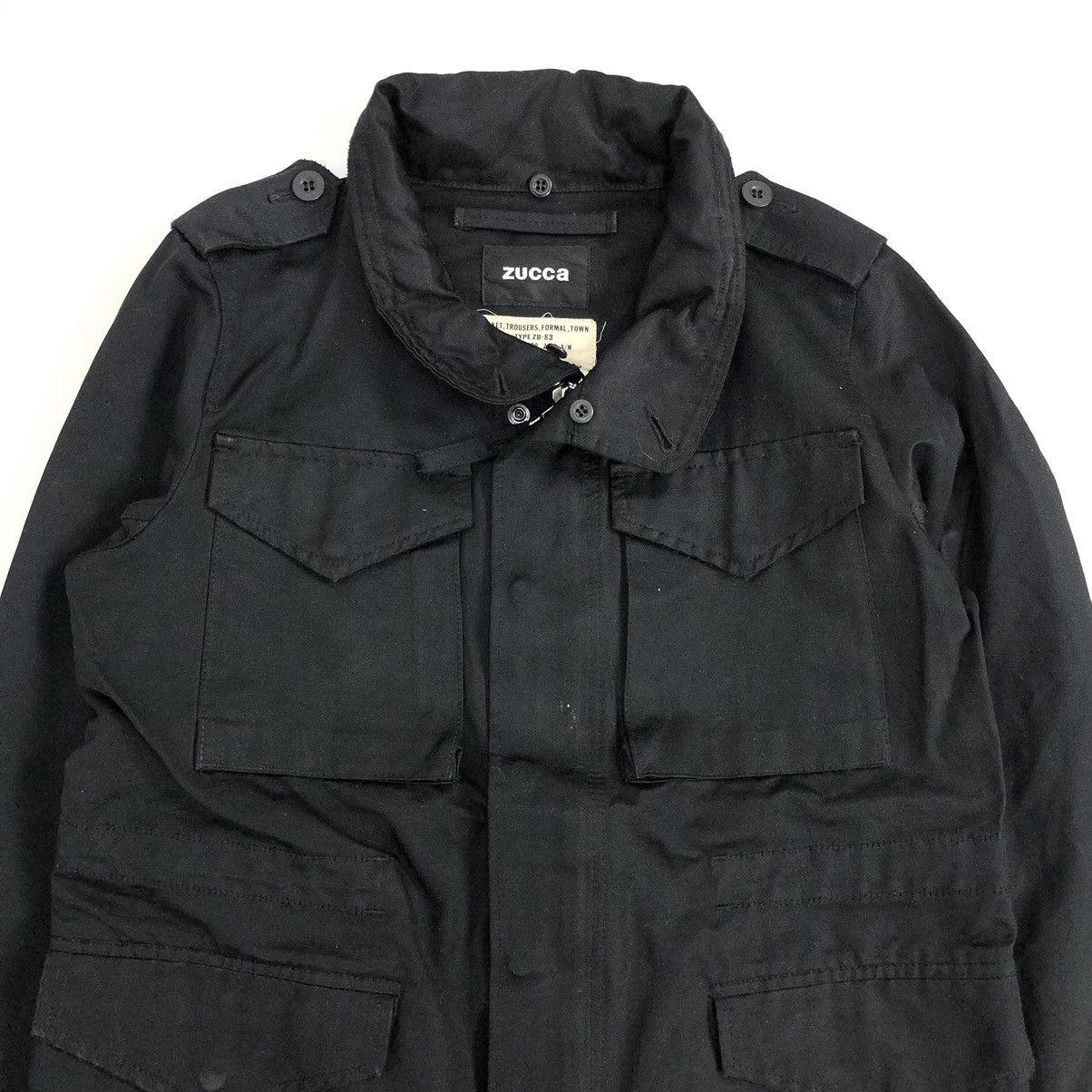 CABANE de ZUCCa × Issey Miyake × Zucca Vintage Zucca Issey Miyake Military M65 Jacket Size US M / EU 48-50 / 2 - 4 Thumbnail