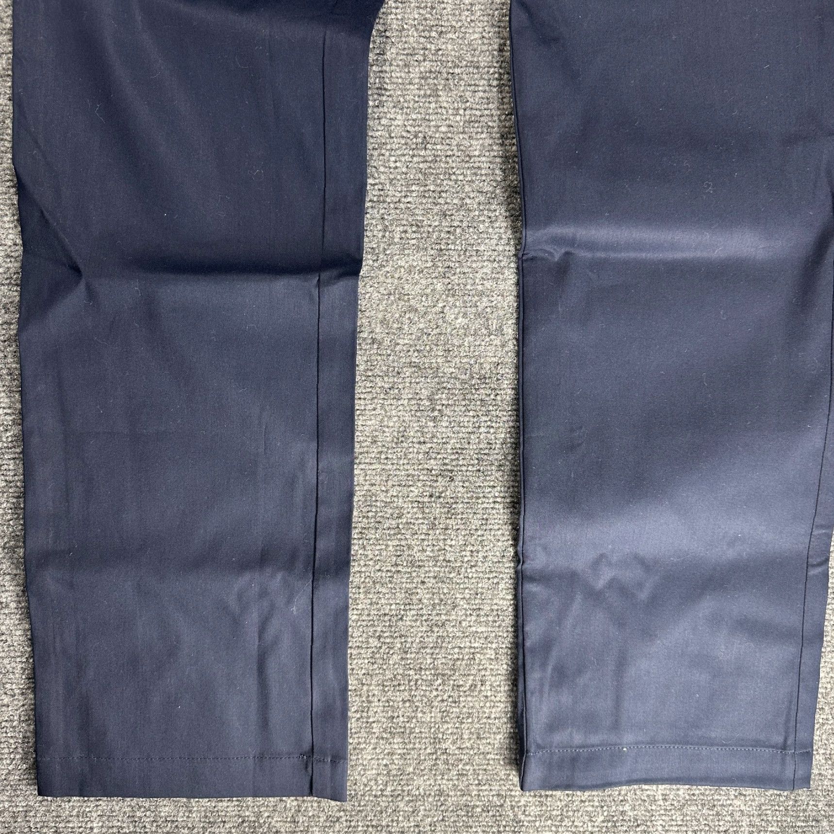 Vintage Tailor Store Pants Mens 36 Blue Cotton Stretch Chino Pockets Straight Leg NEW Size US 36 / EU 52 - 2 Thumbnail