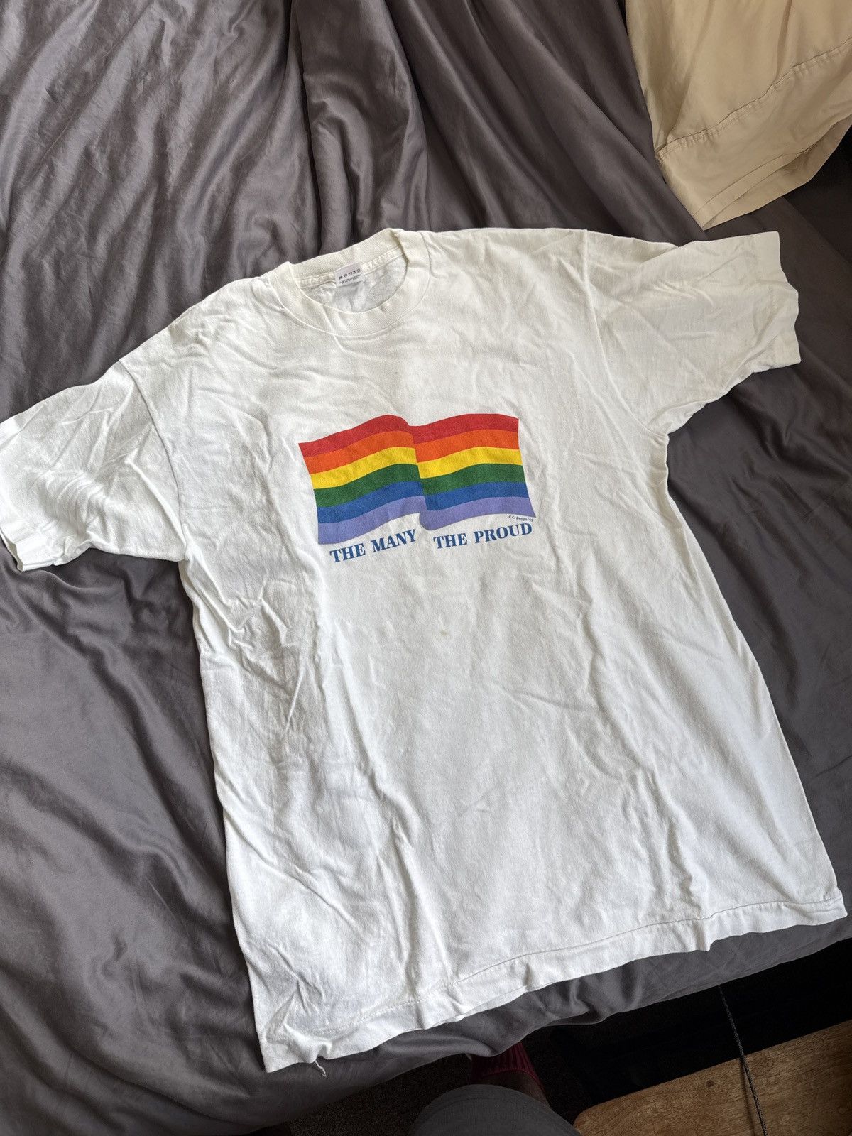 Vintage Vintage 1993 pride shirt Size US L / EU 52-54 / 3 - 1 Thumbnail