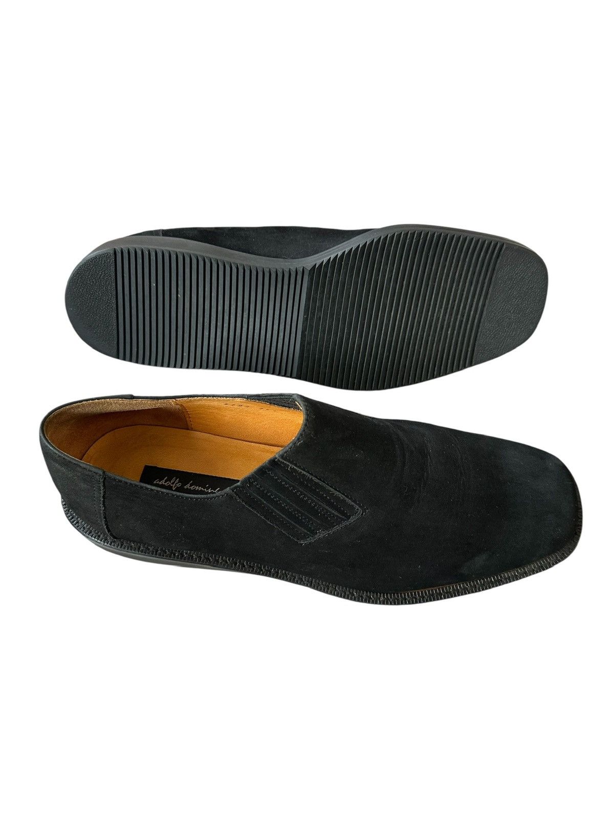 Adolfo Dominguez 90's Adolfo Dominguez slip on loafer moleskin leather Size US 8.5 / EU 41-42 - 3 Thumbnail