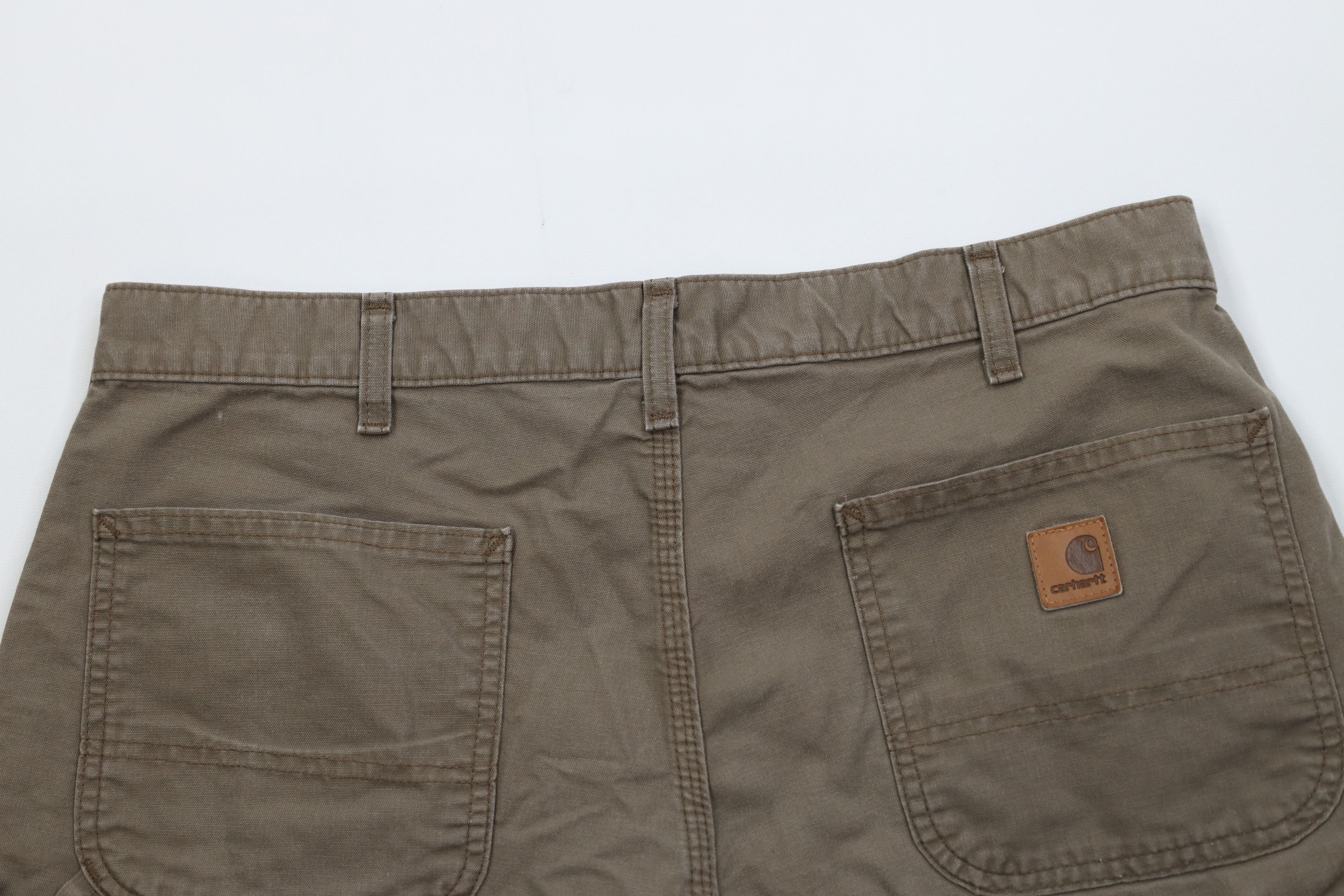 Carhartt Vintage Y2K Carhartt Above Knee Relaxed Fit Shorts Brown Size US 36 / EU 52 - 8 Thumbnail