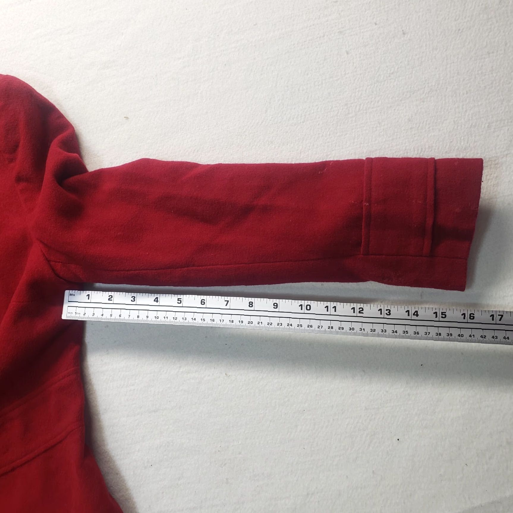 Vintage VINTAGE East 5th Hour Jacket Womens L Red Short Dress Jacket Button Up Wool Long Sleeve Size L / US 10 / IT 46 - 5 Thumbnail