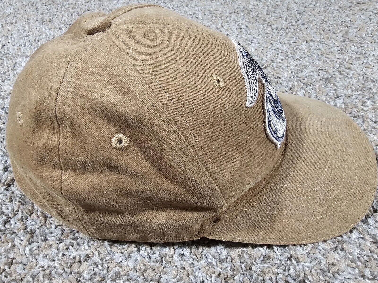 Rothco Rothco Marines khaki brown strapback hat Size ONE SIZE - 4 Thumbnail