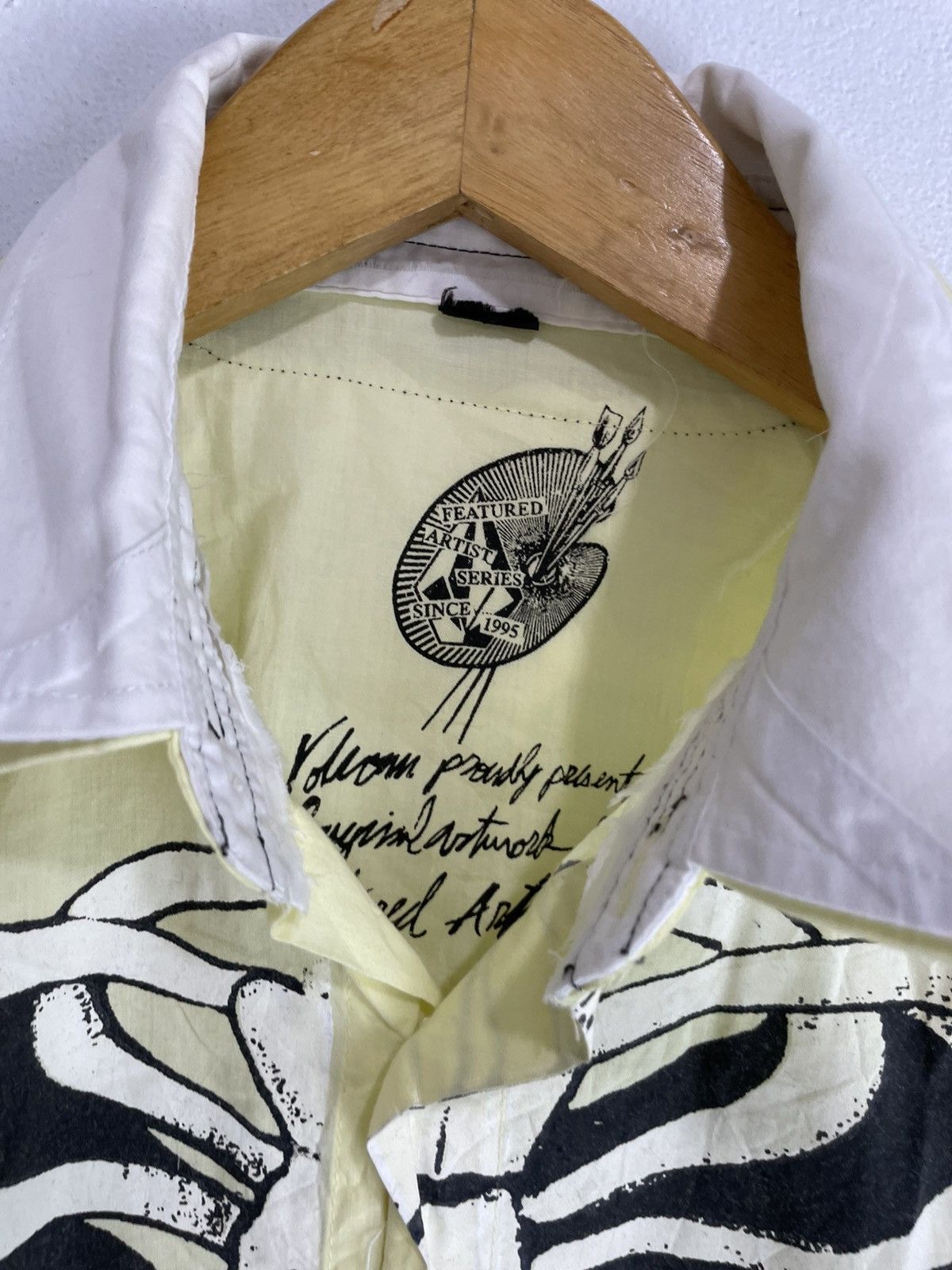 If Six Was Nine Rare Volcom Gothic Skeleton Shirt Seditionaries punk style Size US M / EU 48-50 / 2 - 5 Thumbnail