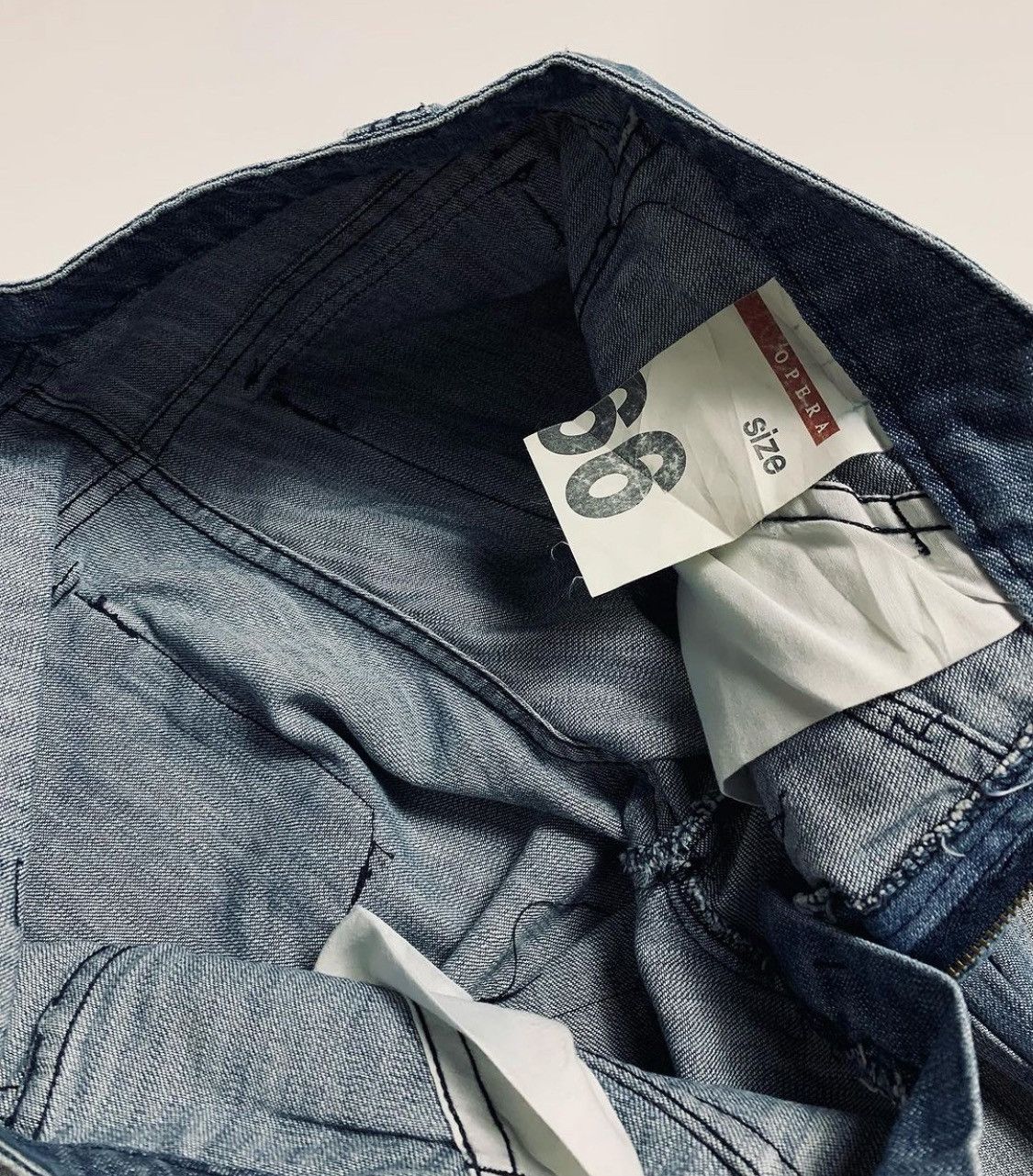Japanese Brand × Le Grande Bleu (L.G.B.) Flared wide OPERA 3D Cargo jeans Size US 31 - 5 Thumbnail