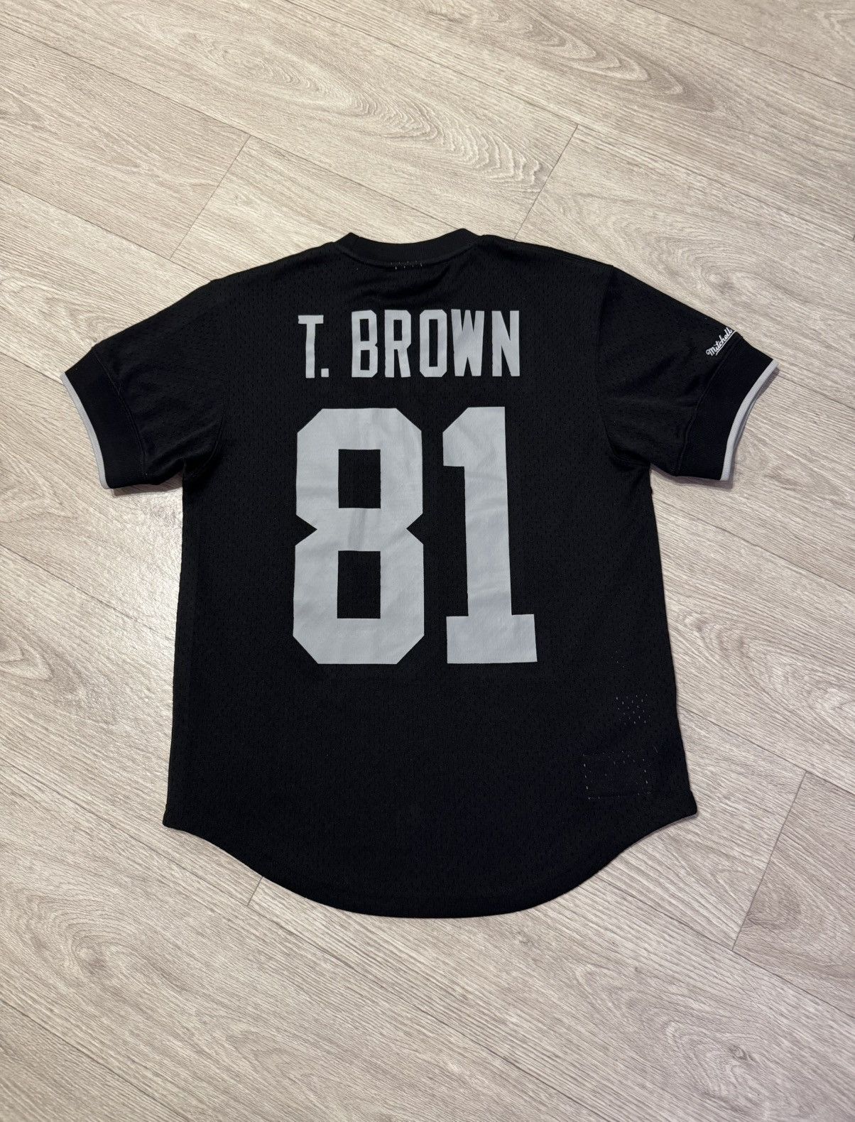 Mitchell & Ness 🔷Mitchell Ness Raiders Tim Brown #81 NFL Jersey 90s🔷 Size US M / EU 48-50 / 2 - 7 Thumbnail
