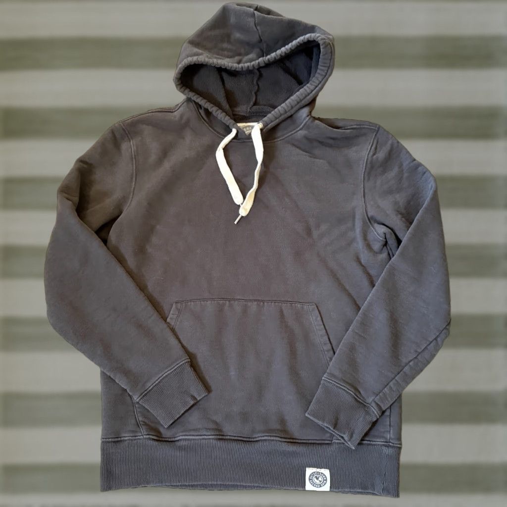 Outerknown Heavy Weight Hoodie Hoody Grey Pullover Men's Size Small S