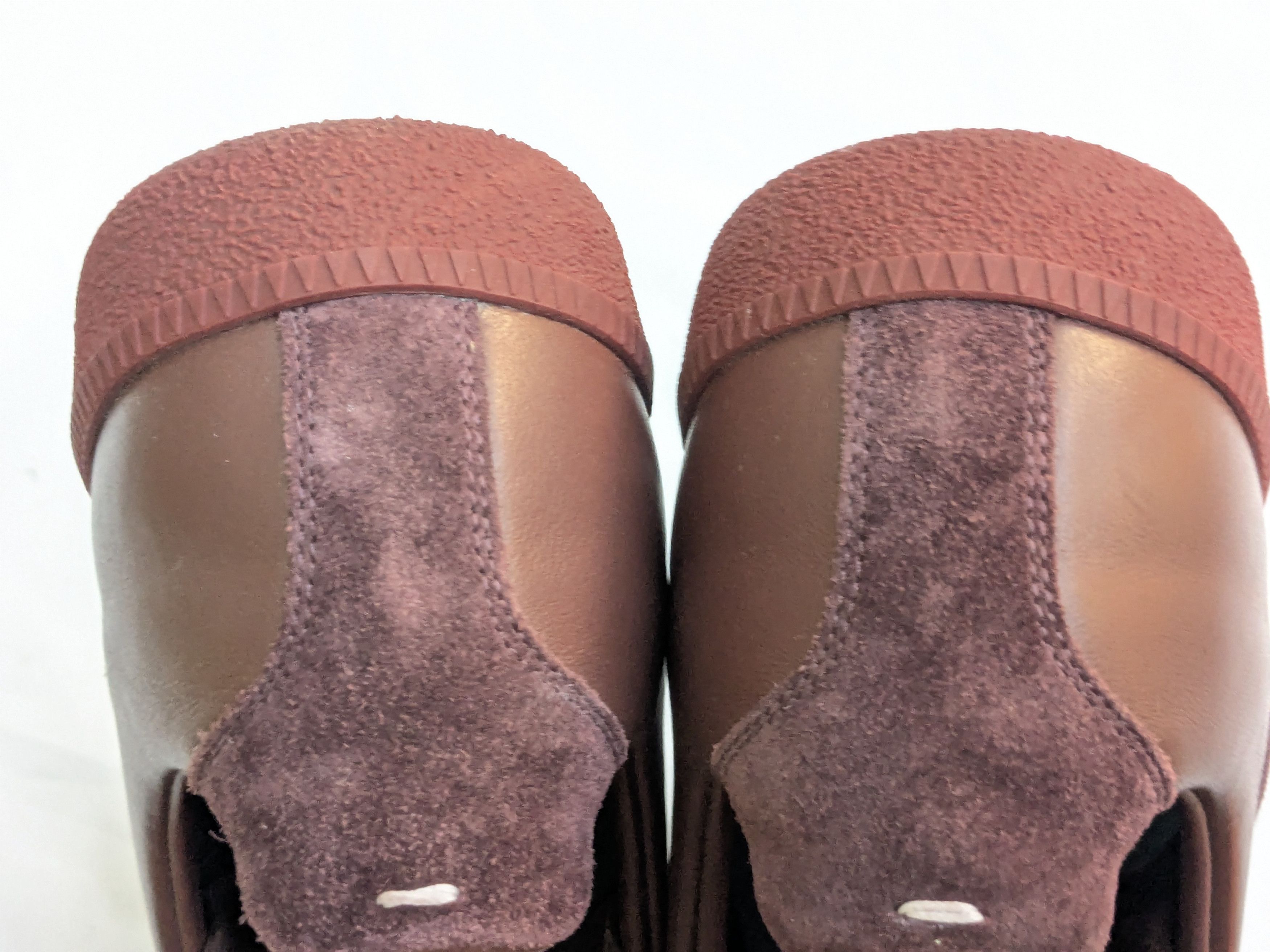 Maison Margiela Maison Margiela Replica GAT Burgundy Red 10 43 Low Tops Size US 10 / EU 43 - 12 Thumbnail