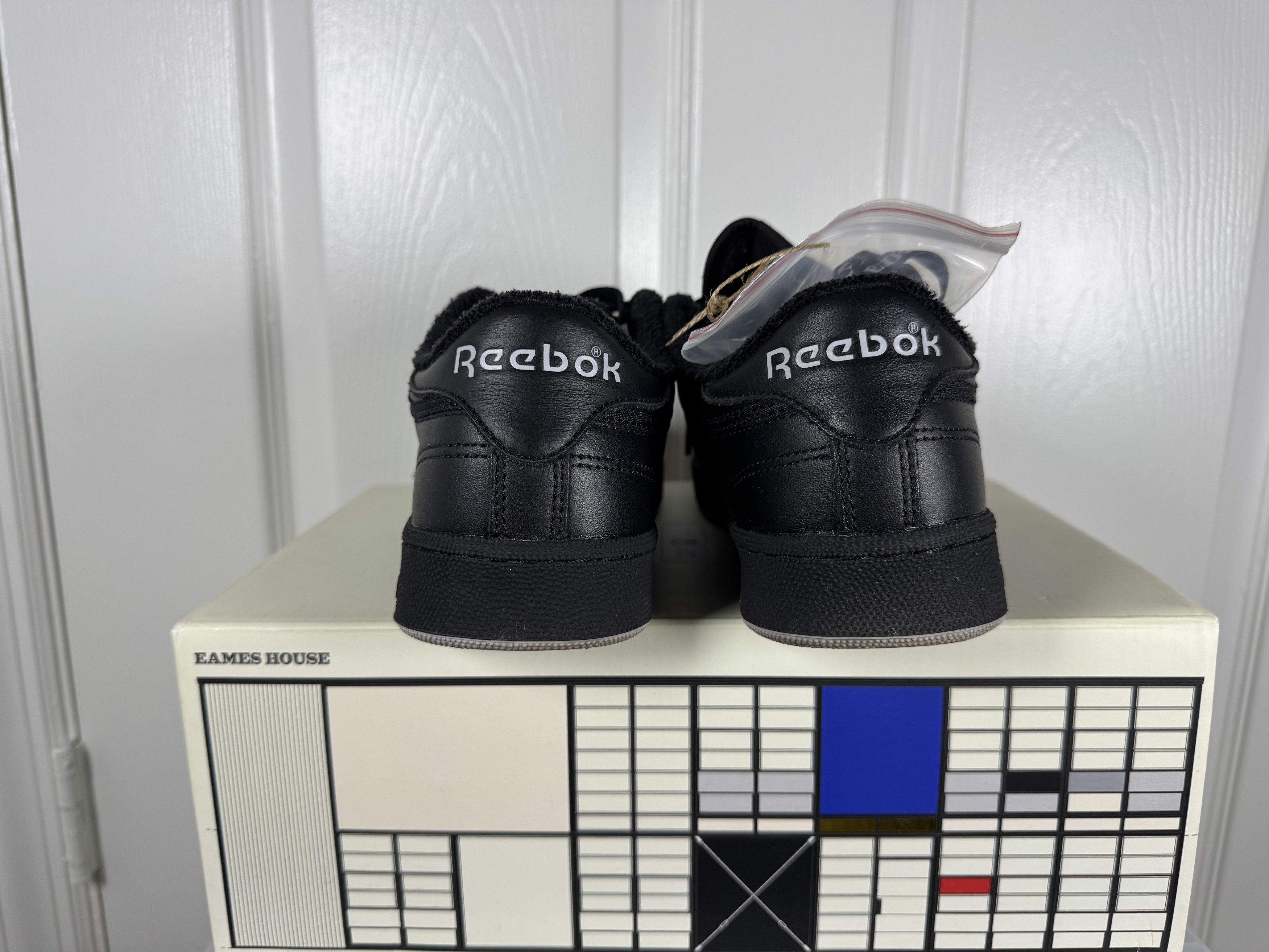 Reebok EAMES Club C Black 9.5 Size US 9.5 / EU 42-43 - 5 Thumbnail