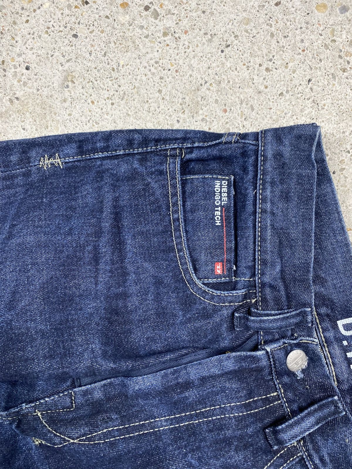 Diesel Diesel vintage dit flared bootcut jeans navy selvedge denim Size 27" / US 4 / IT 40 - 12 Thumbnail