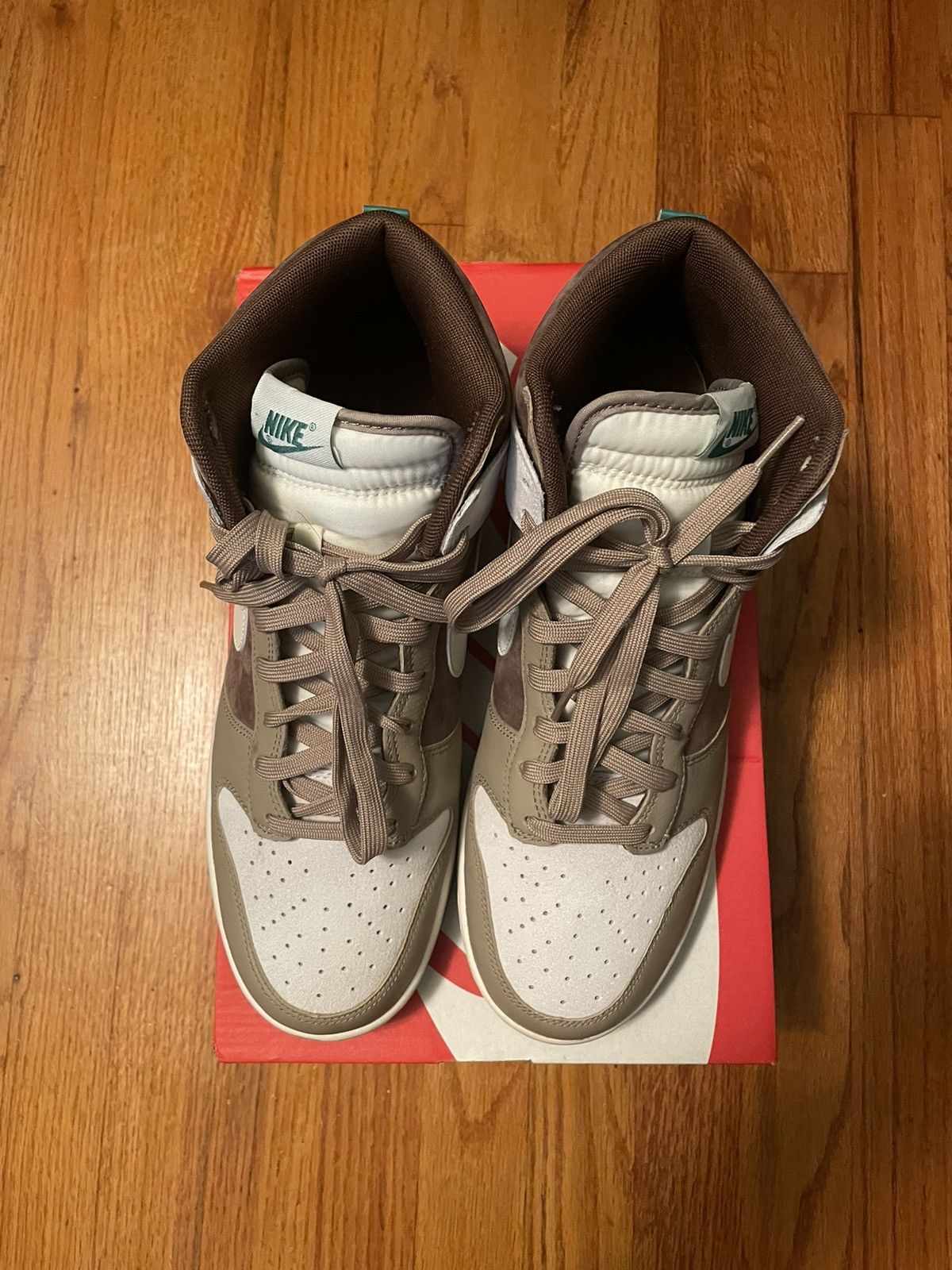 Nike × Vintage Nike Dunk High Chocolate Size 11 Size US 11 / EU 44 - 2 Thumbnail