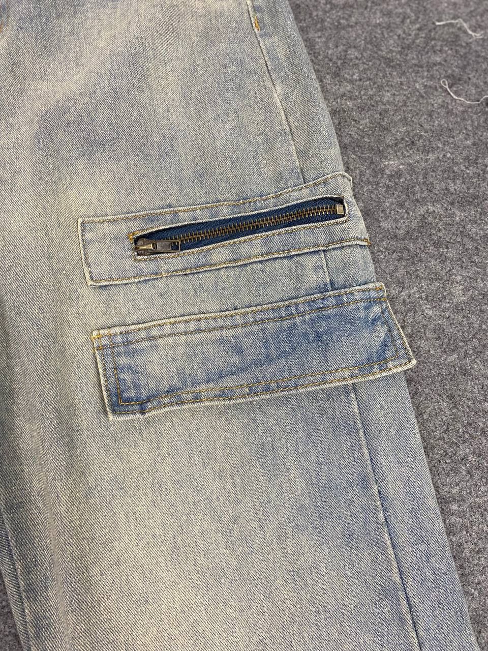 Japanese Brand vintage japanese brand bootcut flare denim nice design Size US 29 - 8 Thumbnail