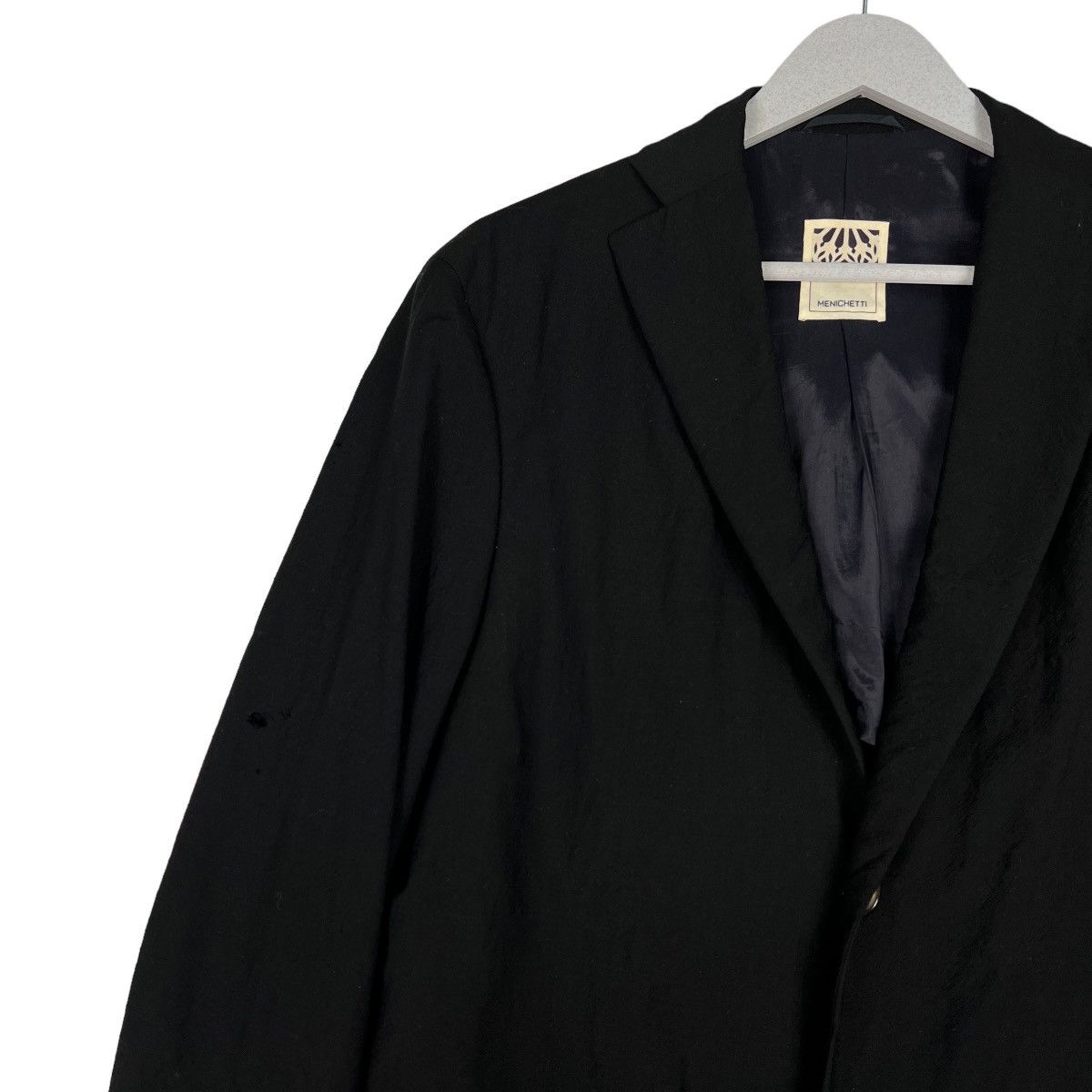 Burberry × Designer 🔥 ROBERTO MENICHETTI WOOL BLAZER CARDIGAN MADE IN ITALY Size US M / EU 48-50 / 2 - 7 Thumbnail