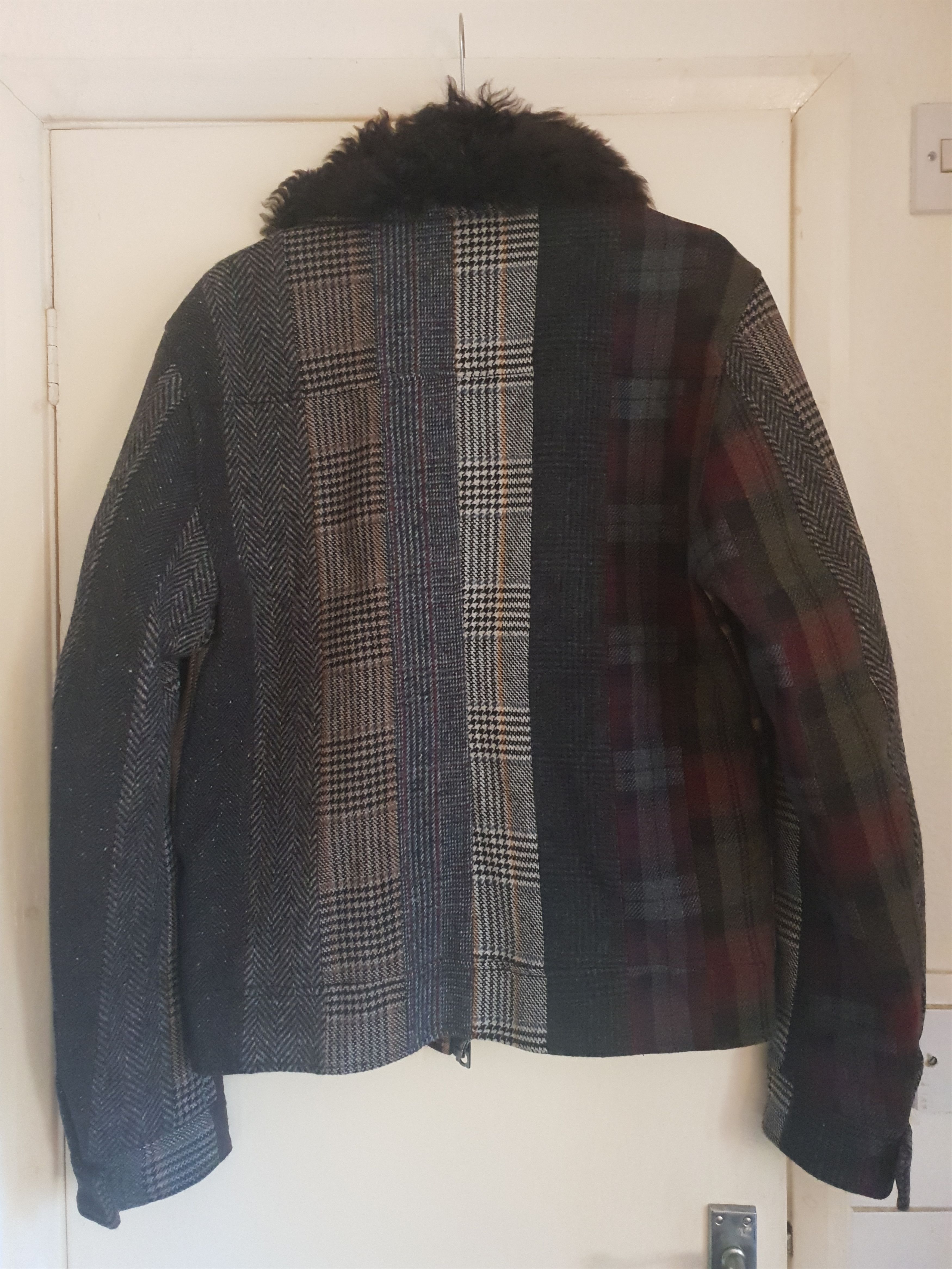 Dolce & Gabbana Dolce and Gabbana Patchwork Quilted Woolblend Jacket Size US M / EU 48-50 / 2 - 5 Thumbnail