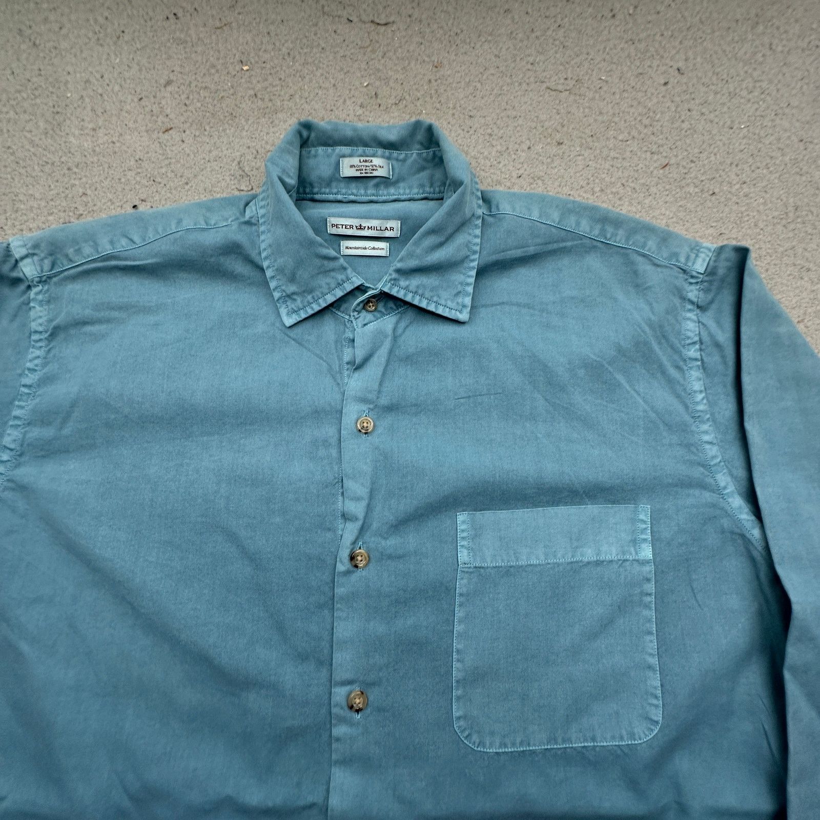 Peter Millar Peter Millar Mountainside Long Sleeve Button Shirt Large Size US L / EU 52-54 / 3 - 8 Thumbnail