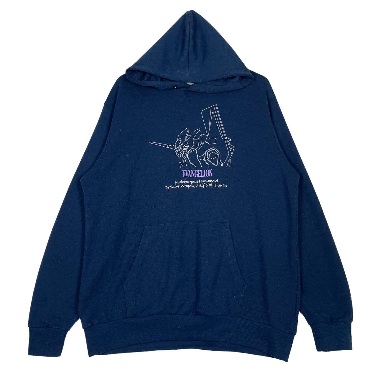 💥EVANGELION NERV MOVIE ANIME PULLOVER HOODIE
