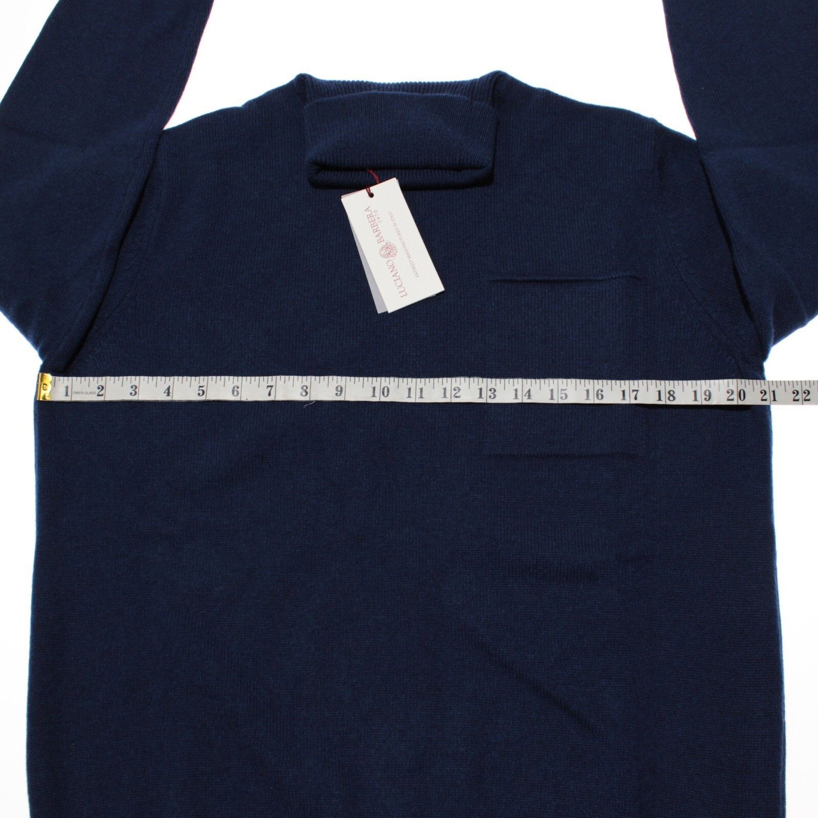 Luciano Barbera Luciano Barbera Sweater Size US L in Blue Size US L / EU 52-54 / 3 - 4 Thumbnail