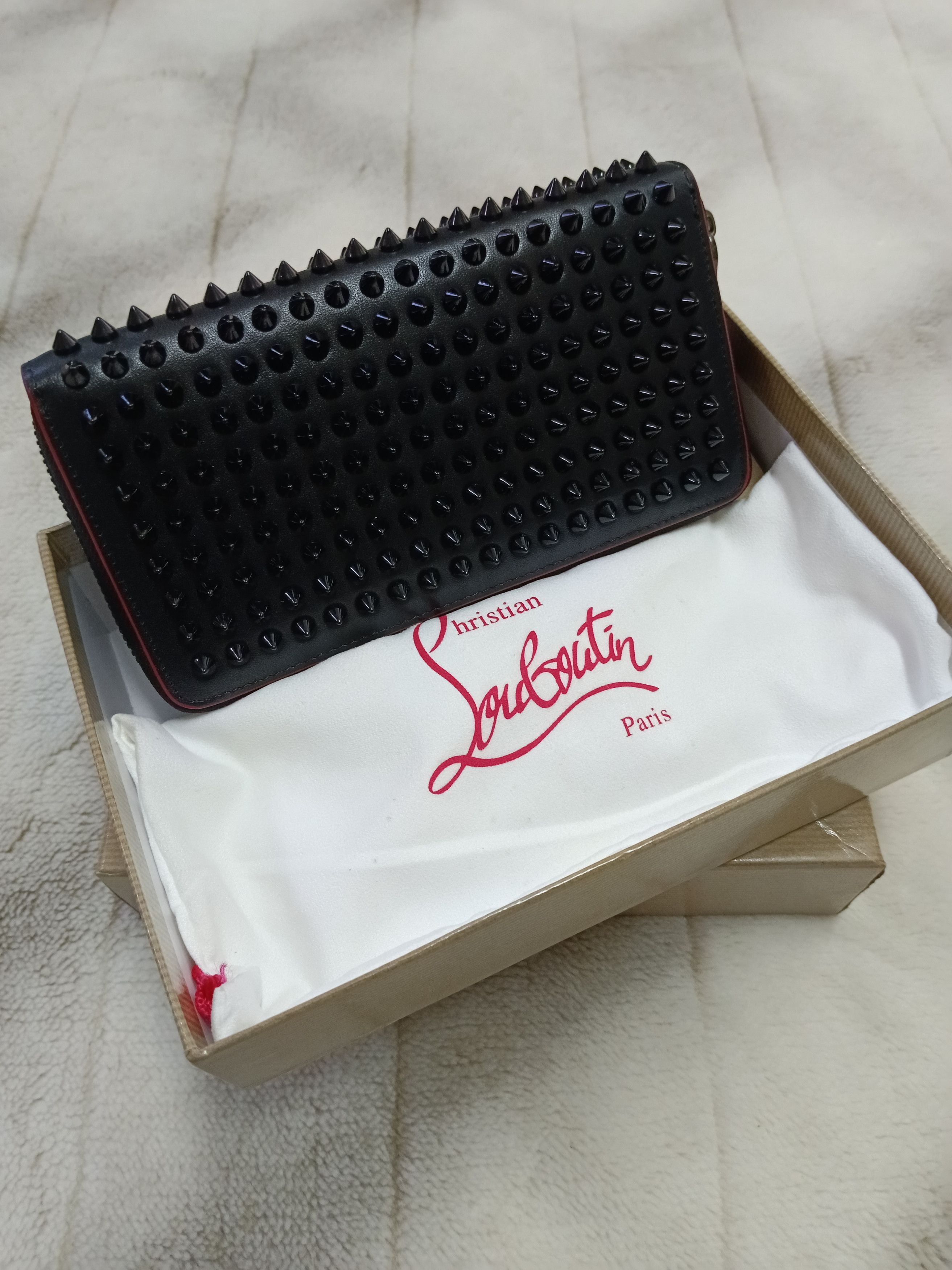 Christian Louboutin Christian Louboutin Stud Panettone Wallet Size ONE SIZE - 1 Thumbnail