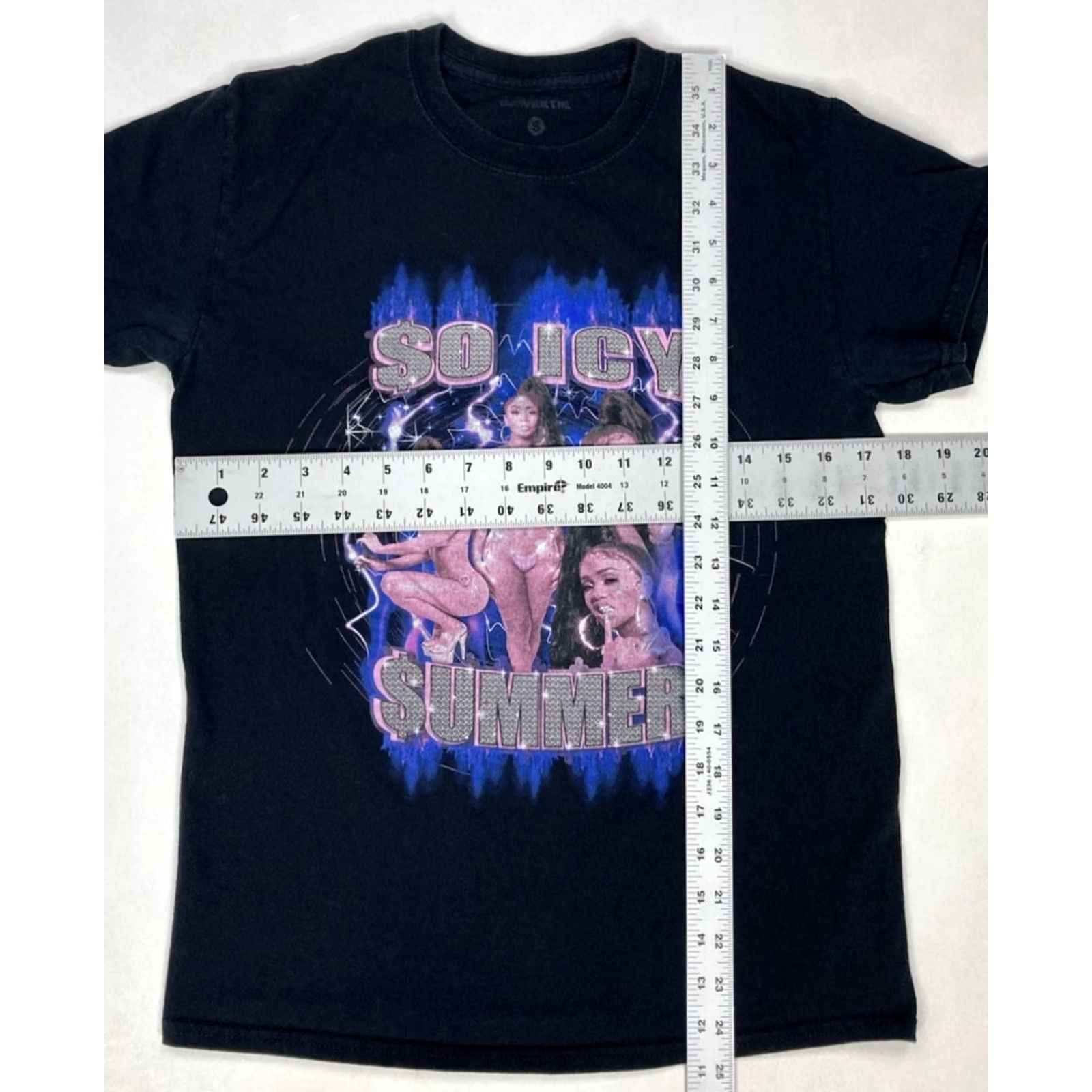 Vintage Saweetie So Icy Summer Graphic T-Shirt Women Small Black Music Merch Shirt Women Small Black Saweetie Size S / US 4 / IT 40 - 7 Thumbnail