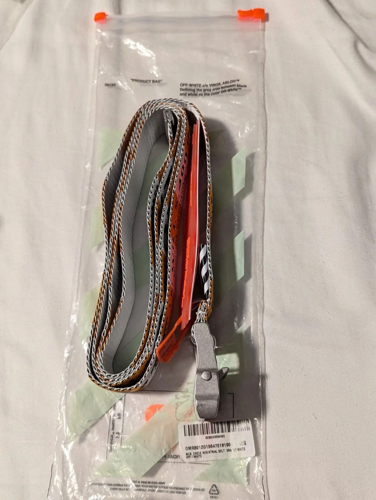 Off-White Off-White MCA Exclusive Belt - Virgil Abloh Size ONE SIZE - 10 Thumbnail