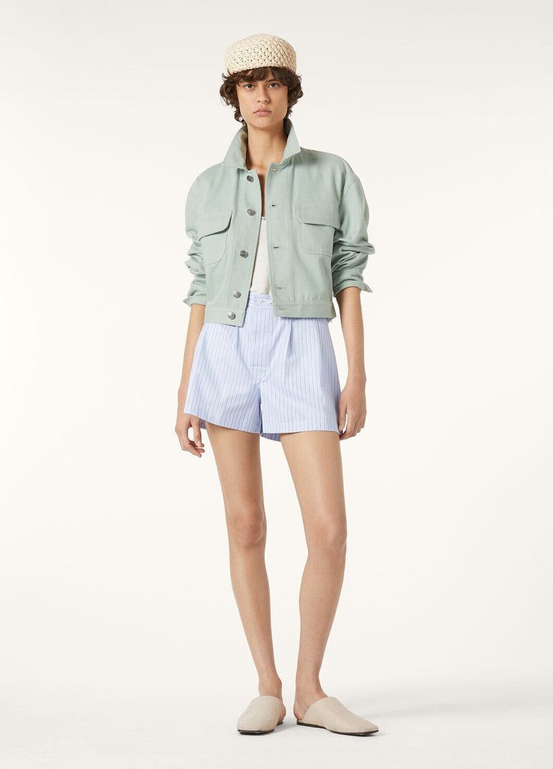 Loro Piana o1srvl11e0526 FAP1327 Bekky Jacket in Light Green Size XS / US 0-2 / IT 36-38 - 2 Thumbnail