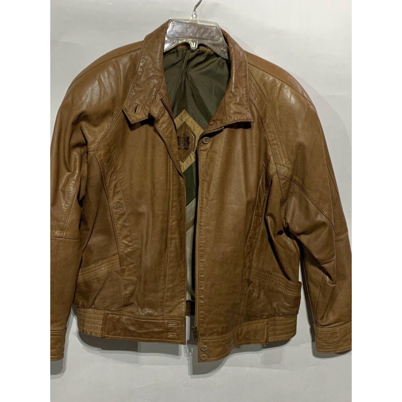 Vintage Norma Modell Vintage leather jacket 1980 Bomber Tapered Size M / US 6-8 / IT 42-44 - 3 Thumbnail