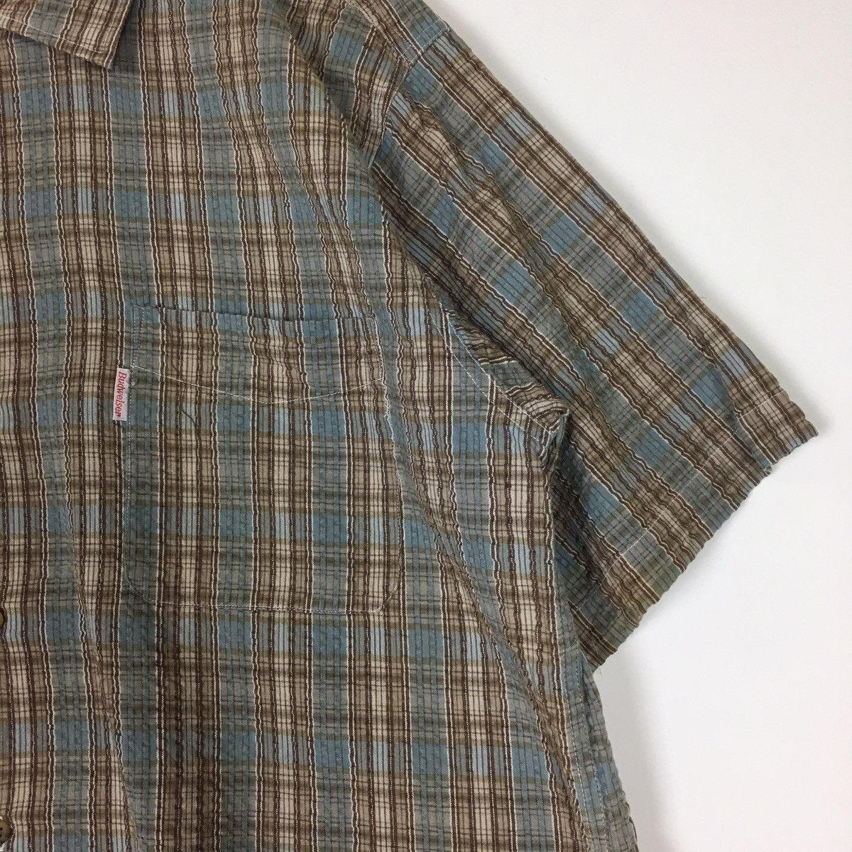 Budweiser Vintage Budweiser King Of Beers Button Ups Size US L / EU 52-54 / 3 - 5 Thumbnail