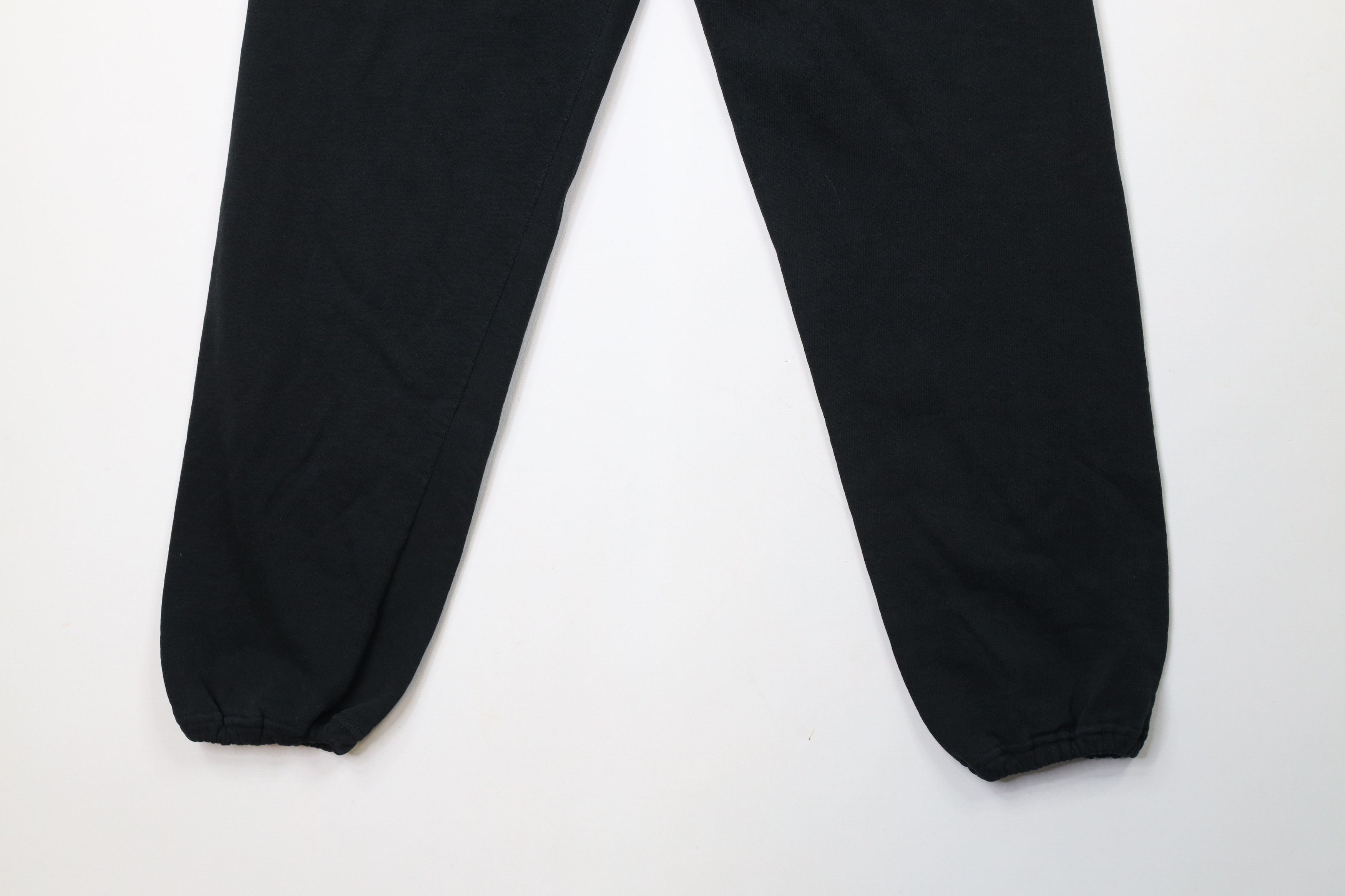 Vintage Vintage 90s Streetwear Blank Sweatpants Joggers Black USA Size US 36 / EU 52 - 12 Thumbnail