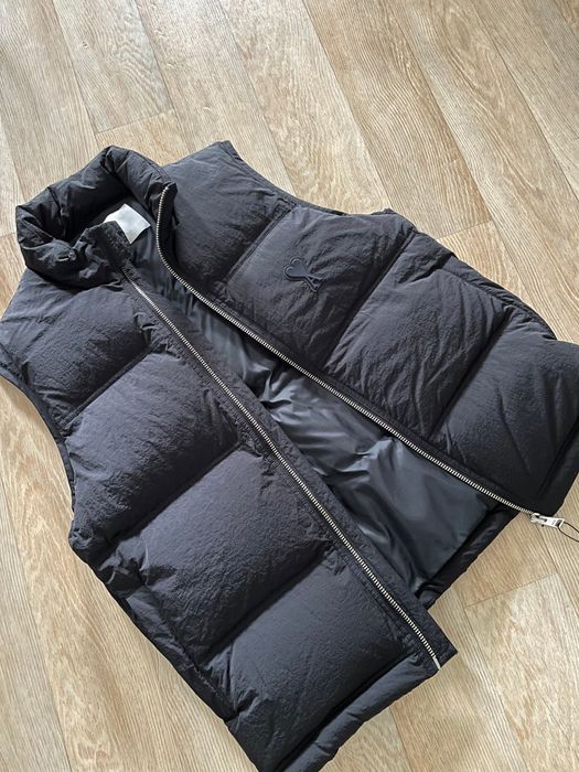 AMI Black Vest Ami Paris | Grailed