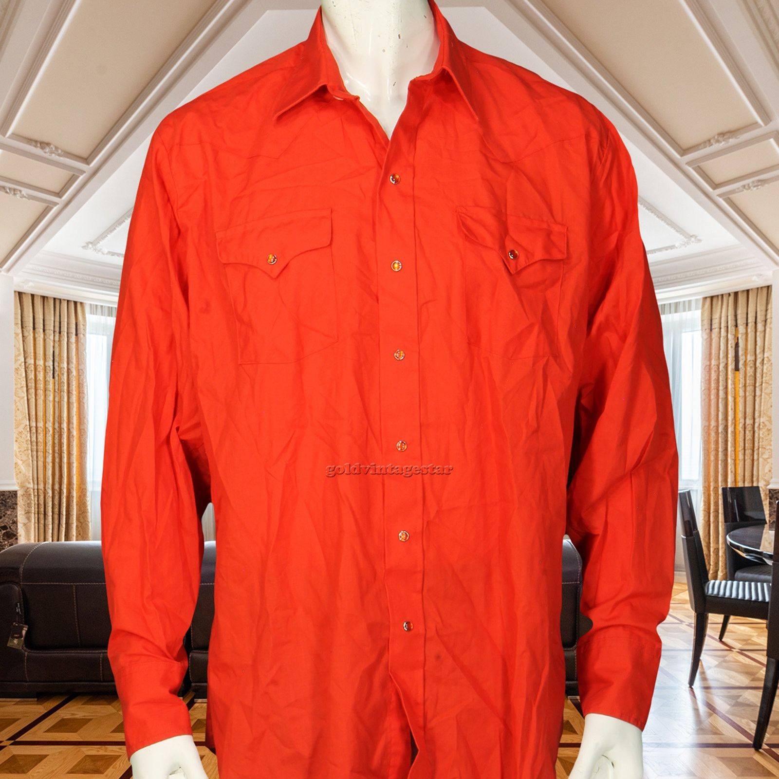 Other Panhandle Slim Red Pearl Snap Shirt XL Grailed