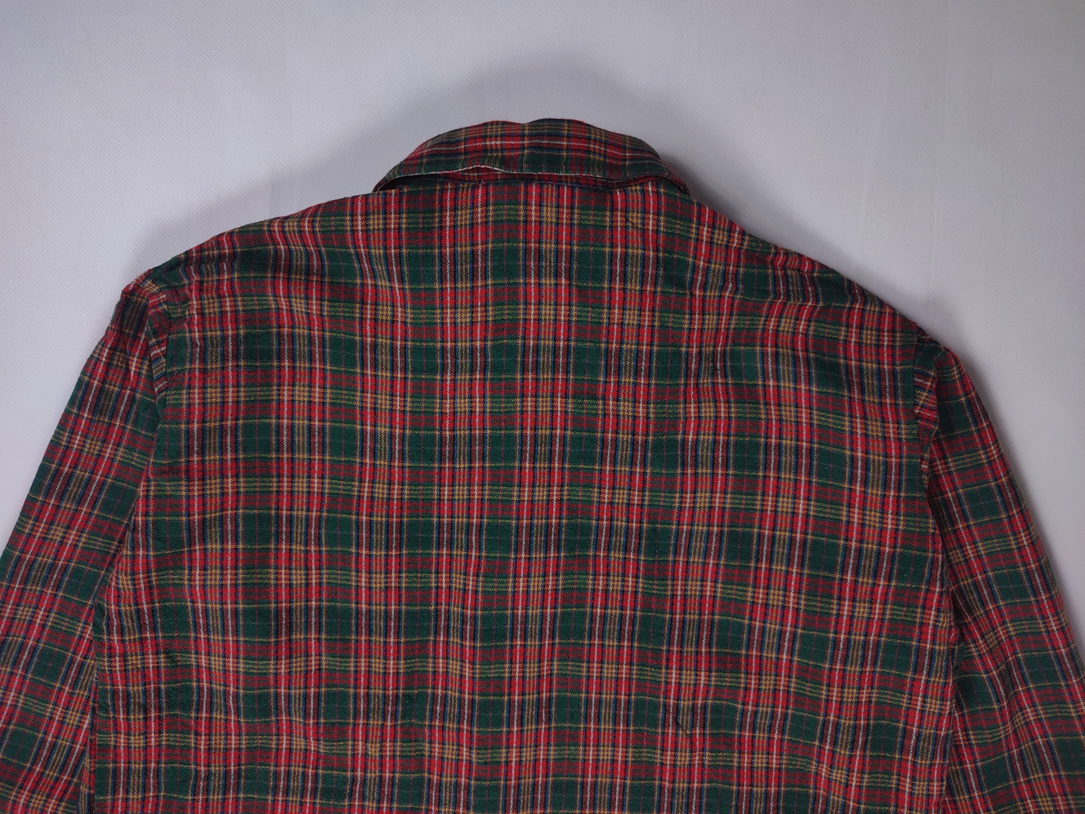 Flannel Vintage Wool 70's flannel shirt Size US S / EU 44-46 / 1 - 13 Thumbnail