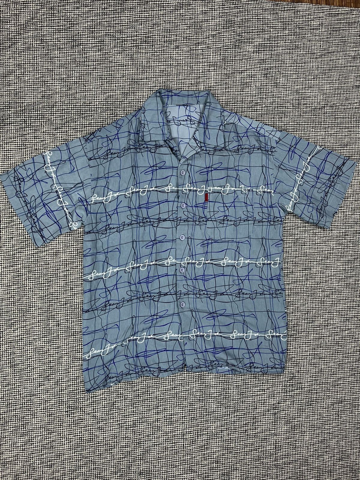 Sean John Vintage Sean John script button up shirt y2k rap style Size US XL / EU 56 / 4 - 1 Thumbnail