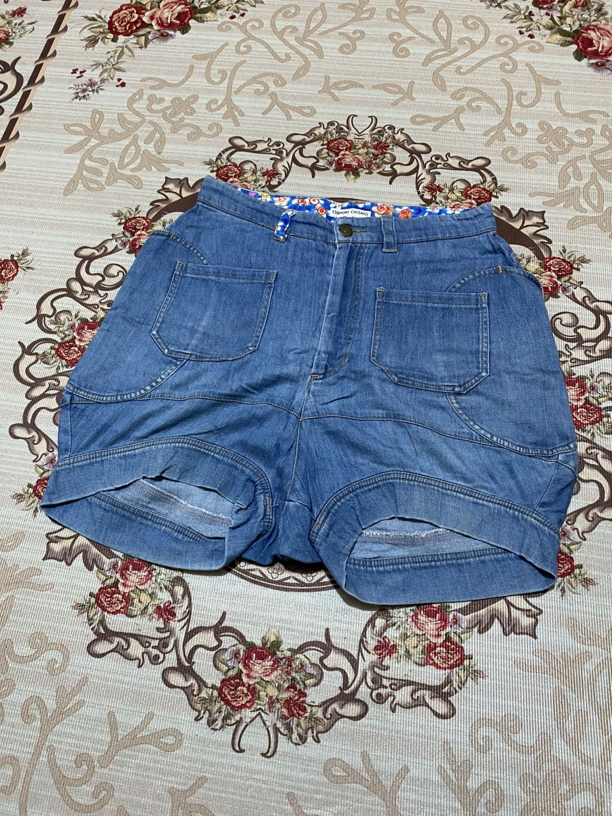 Tsumori Chisato Tsumori Chisato Short Denim Size 30" / US 8 / IT 44 - 2 Thumbnail