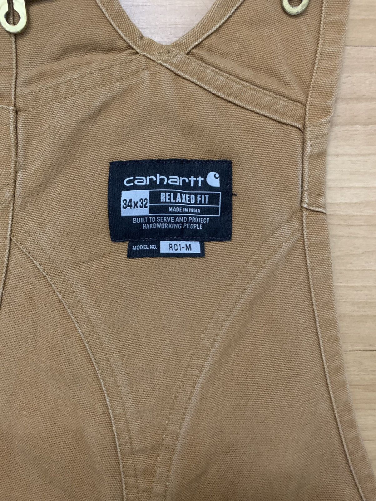 Carhartt 📙Carhartt Double-Knee Workwear Overalls (34x32) Size US 34 / EU 50 - 7 Thumbnail