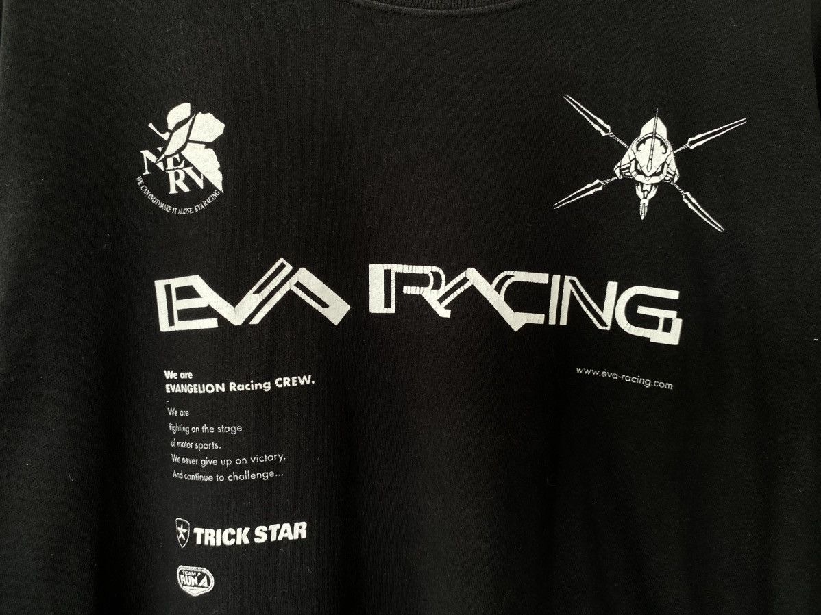 Anime Evangelion Eva Racing Crew Neon Genesis Anime Tees Size US XL / EU 56 / 4 - 8 Thumbnail