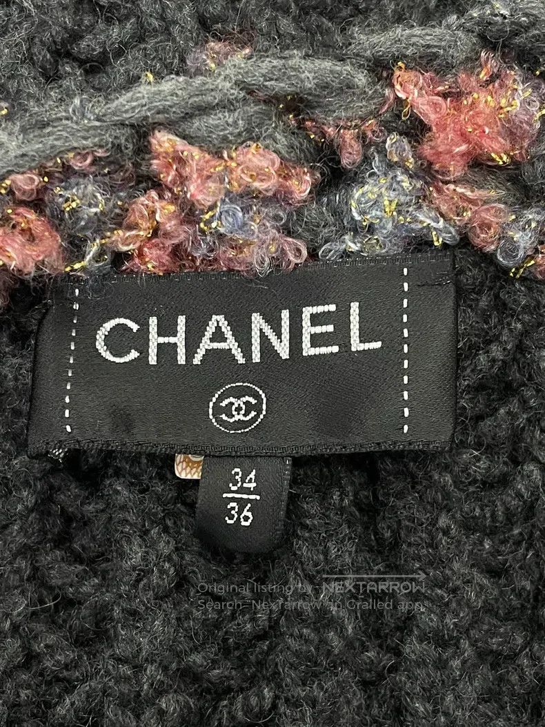 Chanel Chanel 22A high-end handicraft workshop gray four-pocket h Size XXS / US 00 / IT 34 - 4 Thumbnail