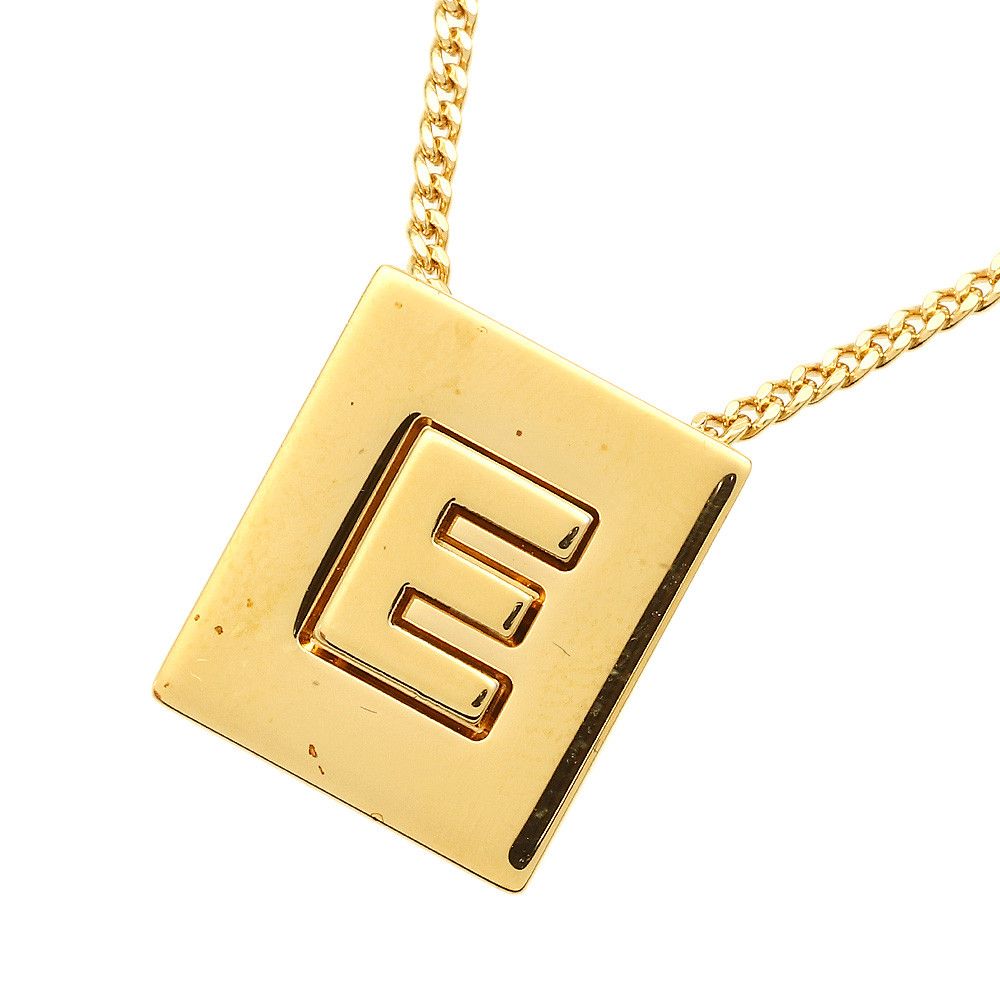 Celine Celine Celine Alphabet E Logo Necklace with Box Metal Necklace Grailed