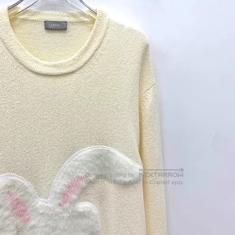 Dior Dior 23 beige rabbit head plush logo letter embroidery cot Size US M / EU 48-50 / 2 - 3 Thumbnail