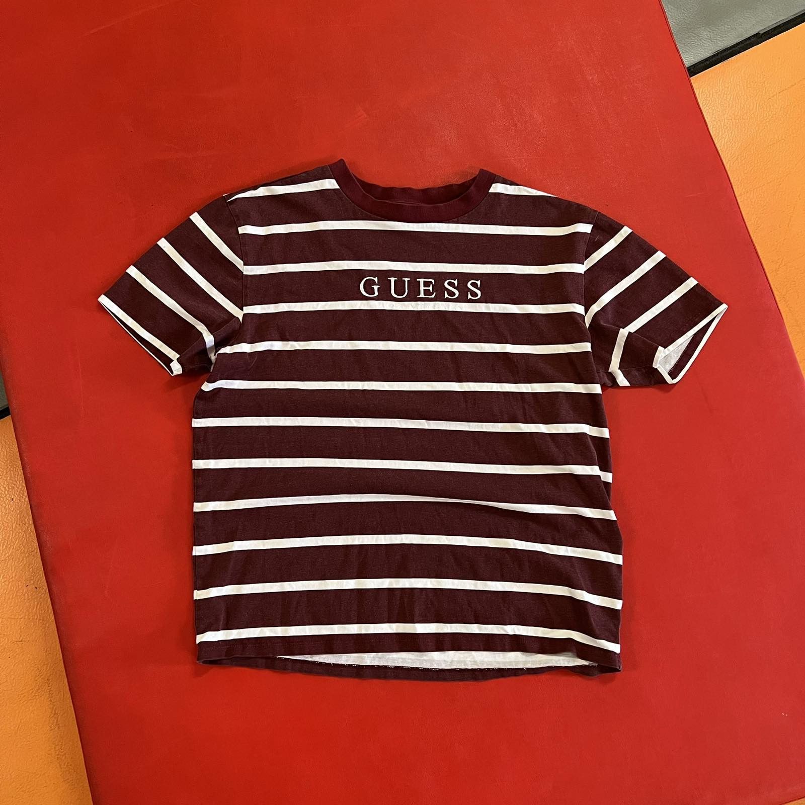 Guess Guess Jeans ‘Los Angeles’ Striped T-Shirt Sz S Size US S / EU 44-46 / 1 - 1 Thumbnail