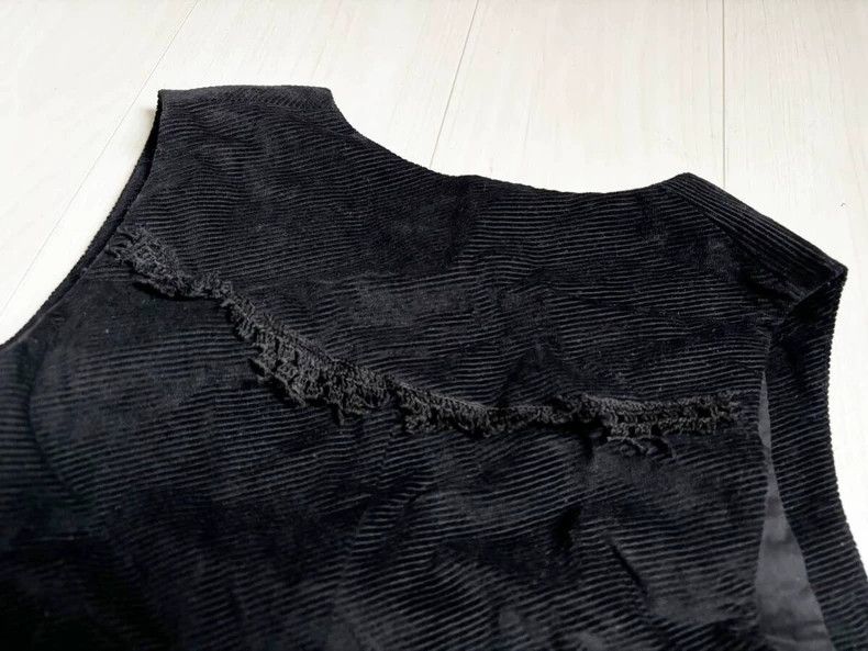 Number (N)ine Number (N)ine08aw wool-edged corduroy vest 2503-Nextarrow Size US XS / EU 42 / 0 - 5 Thumbnail