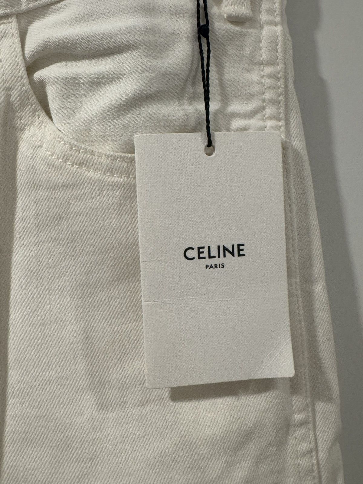 Celine Celine Skinny White Jeans SS21 Size US 28 / EU 44 - 3 Thumbnail