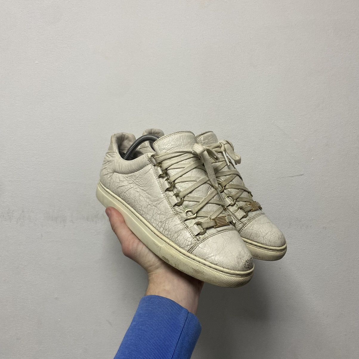 Balenciaga Balenciaga Arena Low Top Sneakers Size US 5 / EU 37 - 1 Thumbnail