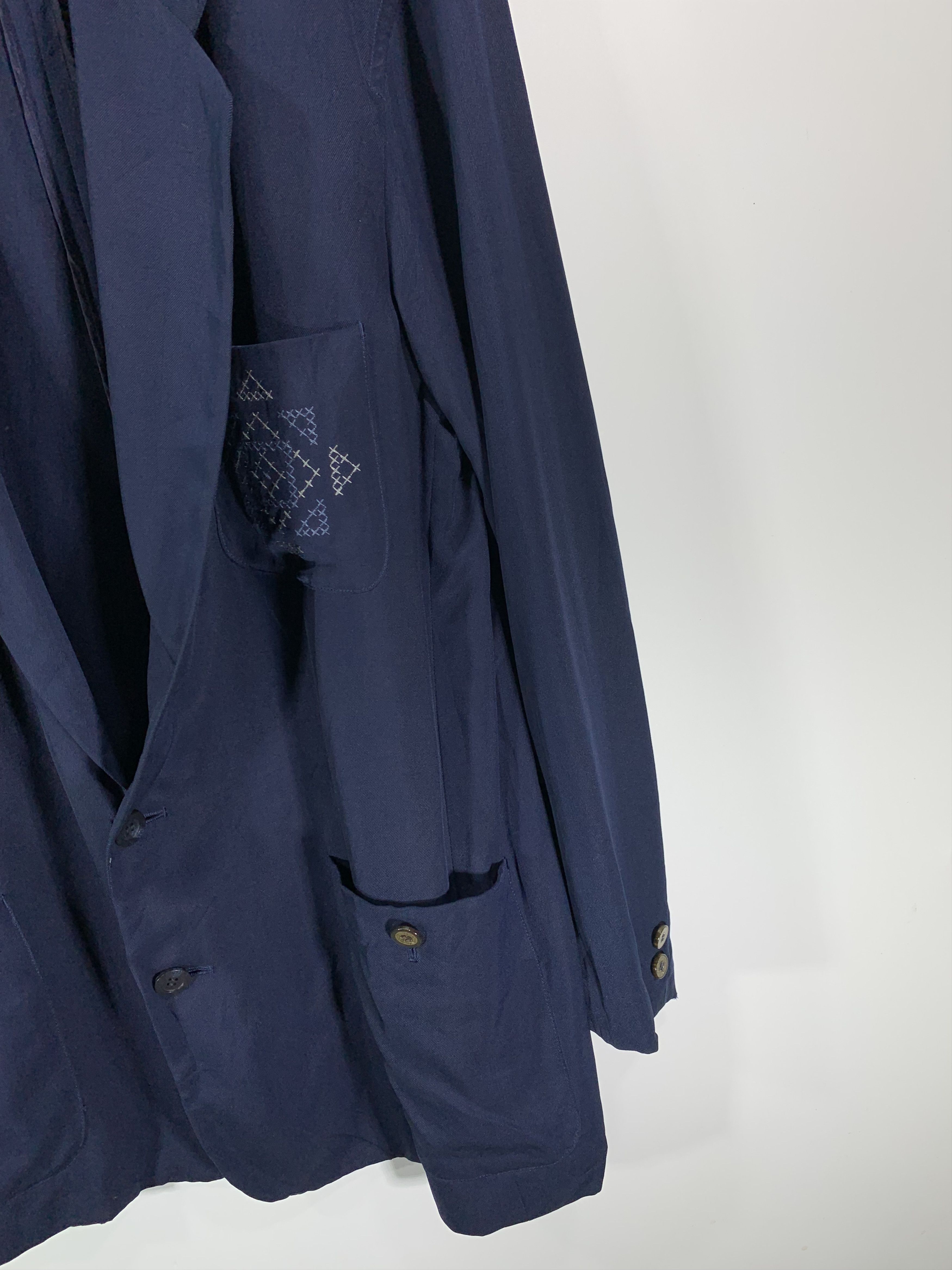 Designer × Nazareno Gabrielli × Vintage ⚡️Light Blazer Size US L / EU 52-54 / 3 - 3 Thumbnail
