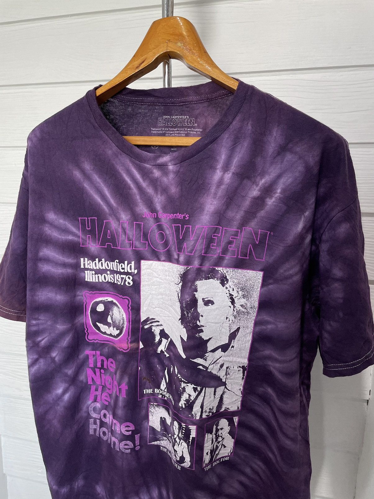 Expert Horror HALLOWEEN HORROR MOVIE TIE DYE (2022) Size US XL / EU 56 / 4 - 2 Thumbnail