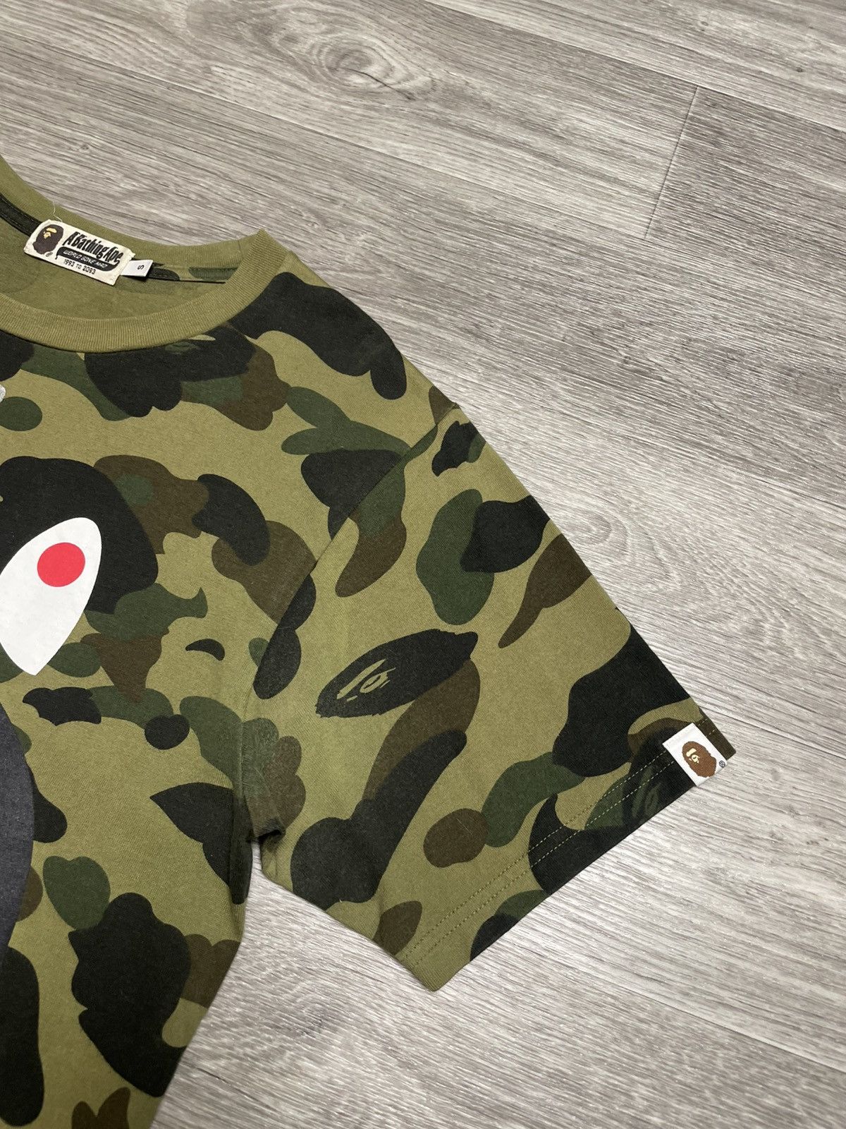 Bape Bape 1st Camo Shark T-Shirt Size US S / EU 44-46 / 1 - 5 Thumbnail
