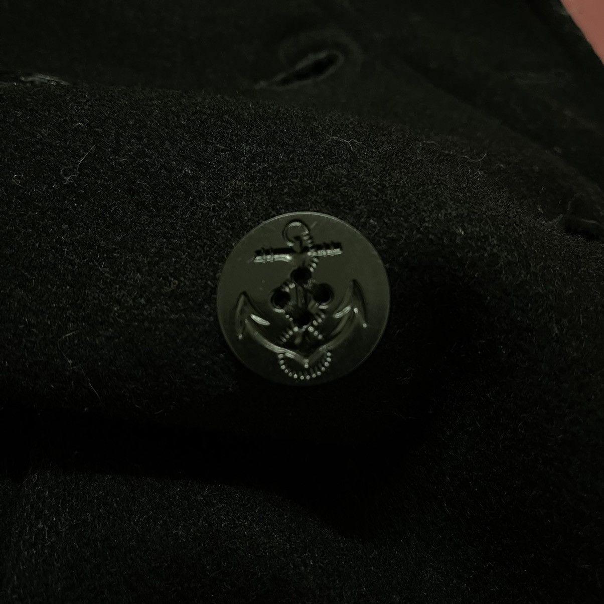 Vintage Vintage Fox Knapp Navy Wool Pea Coat Jacket Size US M / EU 48-50 / 2 - 5 Thumbnail